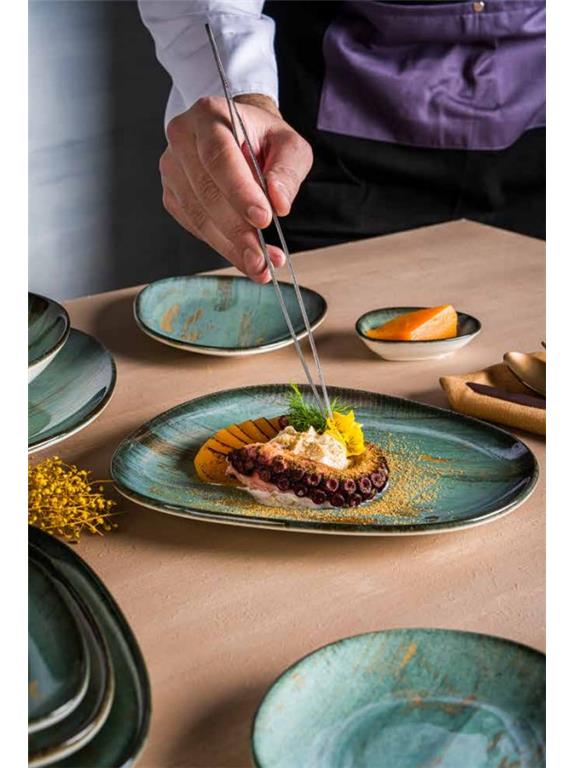 Madera globoki krožnik Gourmet / 24cm / 400ml / 6 kos