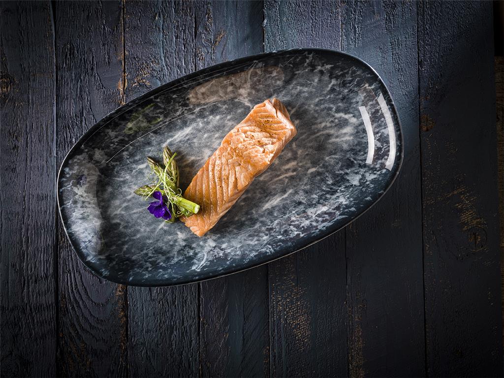 Sepia plitki krožnik Gourmet / 34x19cm / 6kos