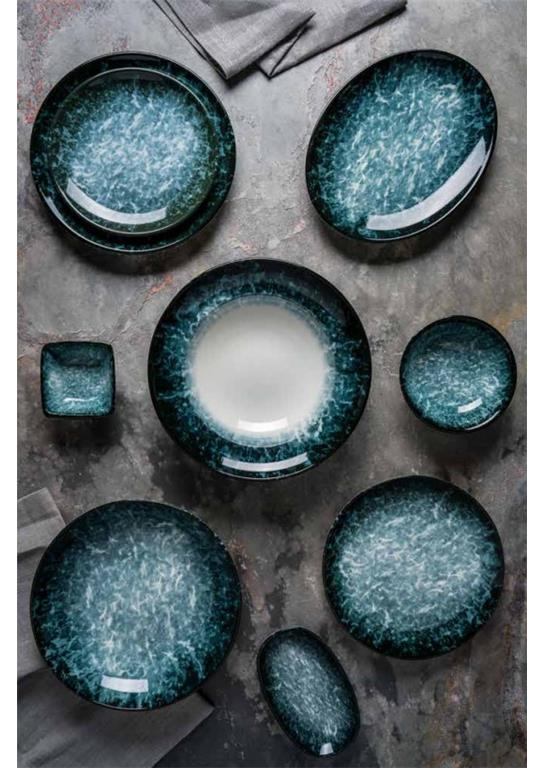 Sepia plitki krožnik Gourmet / 34x19cm / 6kos