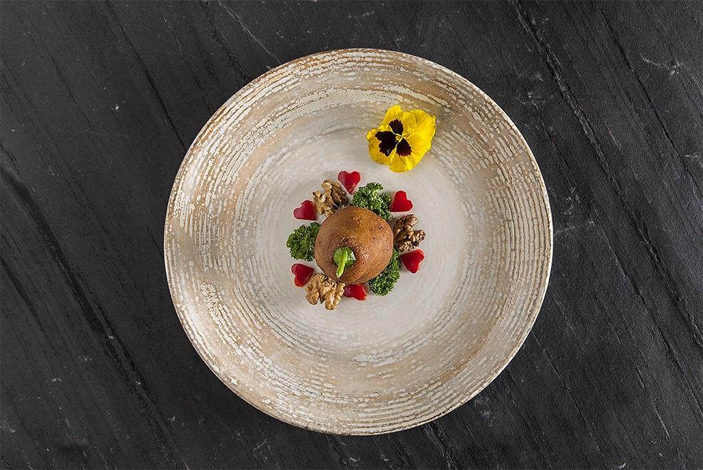 Patera plitki krožnik Gourmet / 19cm / 12kos