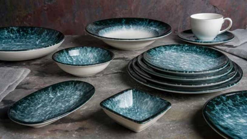 Sepia globoki krožnik Gourmet / 28cm / 400ml / 6kos