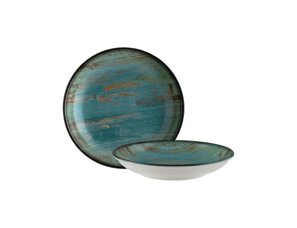 Madera globoki krožnik Bloom / 25cm / 1300ml / 6kos