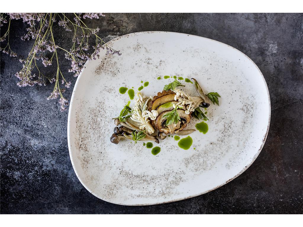 Nacrous plitki krožnik Vago / 19cm / 12kos