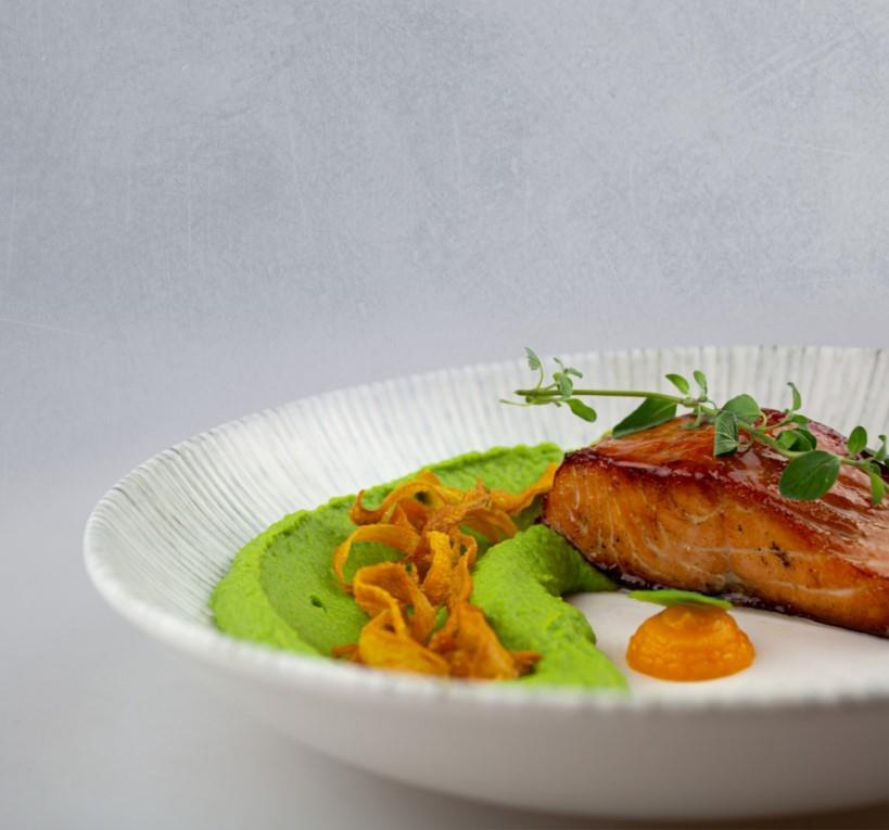 Iris globoki krožnik Bloom / 23cm / 1000ml / 6kos