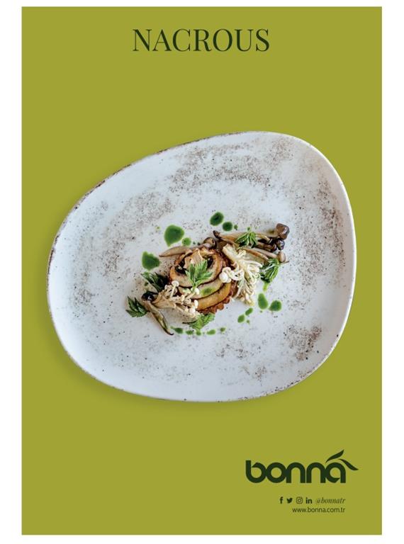 Nacrous globoki krožnik Banquet / 28cm / 400ml / 6kos