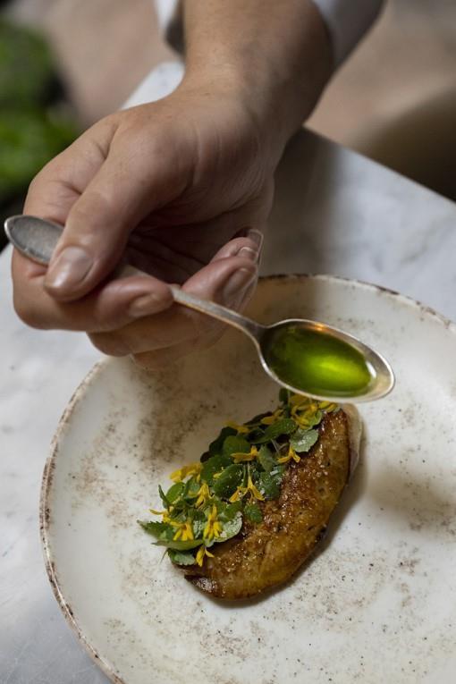 Nacrous globoki krožnik Bloom / 25cm / 1300ml / 6kos