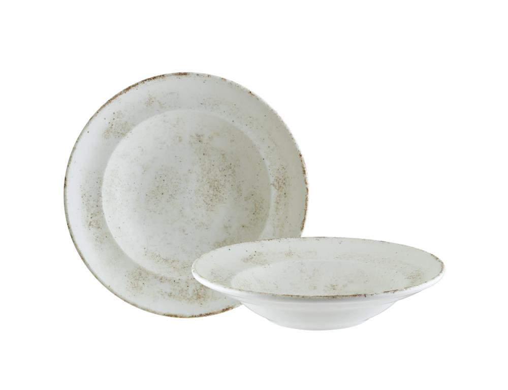 Nacrous globoki krožnik Gourmet / 24cm / 400ml / 6kos