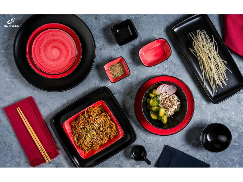 Notte plitki krožnik Gourmet / 27cm / 12kos