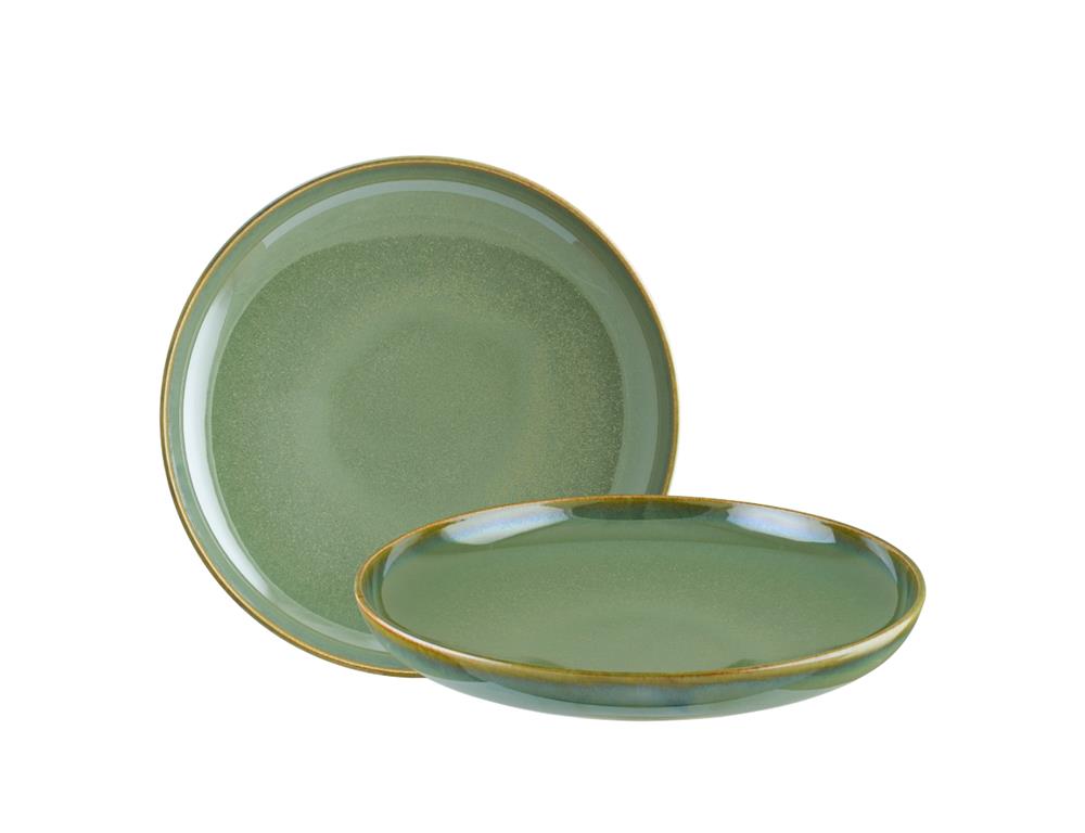 Sage globoki krožnik hygge / 28cm / 6kos