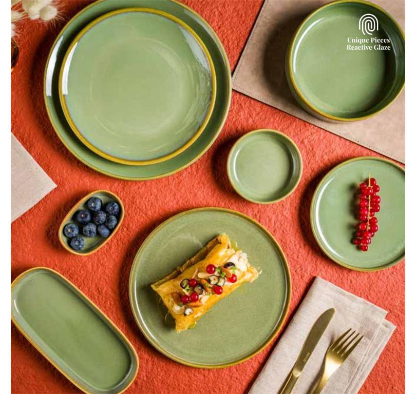 Sage globoki krožnik hygge / 28cm / 6kos