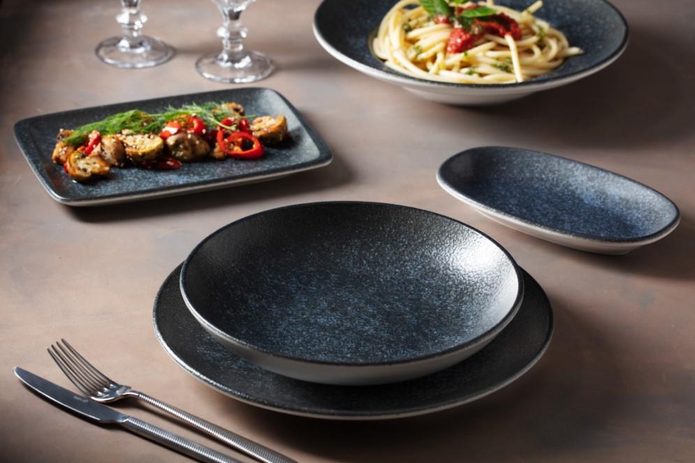 Vega plitki krožnik gourmet / 27cm / 12 kos