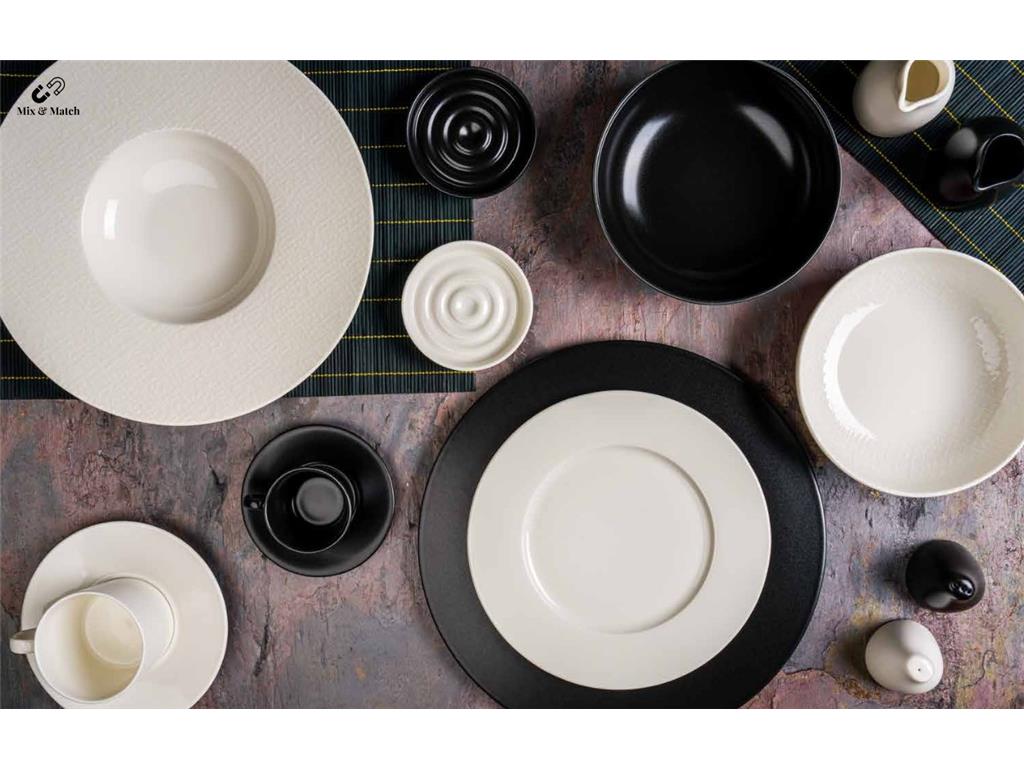 Patch globoki krožnik Neat / 30cm / 220mL / 6kos