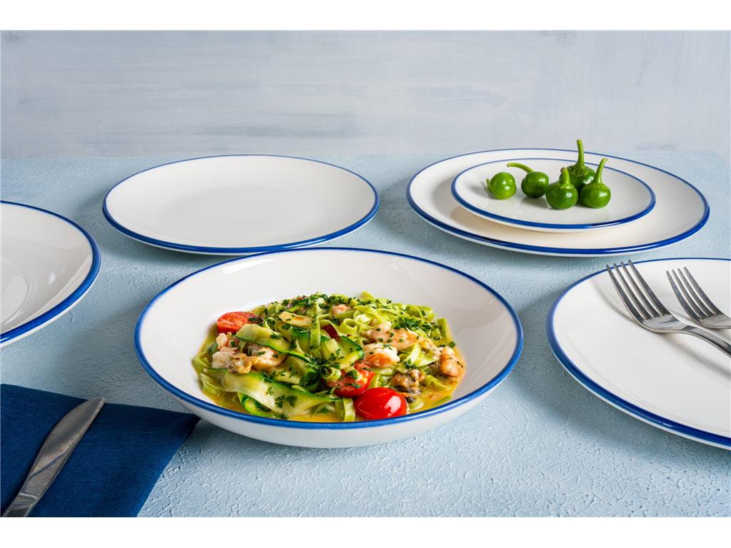 Linea Blue skleda Gourmet / 16cm / 400ml / 12kos