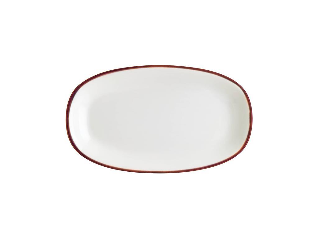 Linea Blue plitki krožnik Gourmet / 27cm / 12 kos