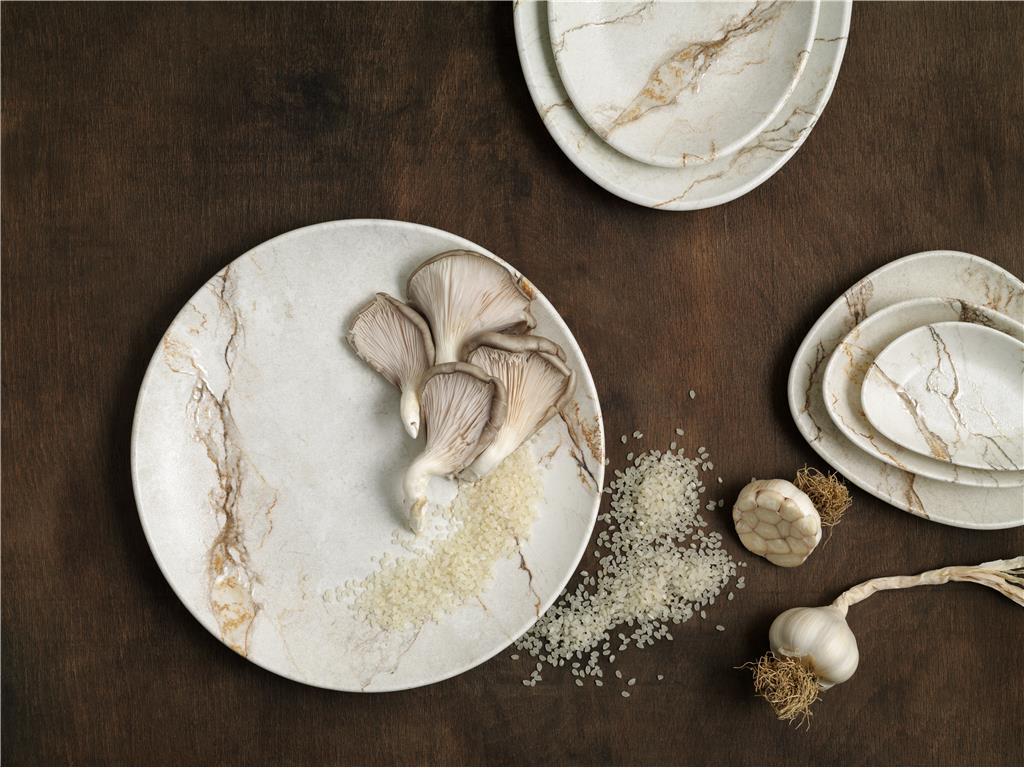 Granix plitki krožnik Gourmet / 21cm / 12kos