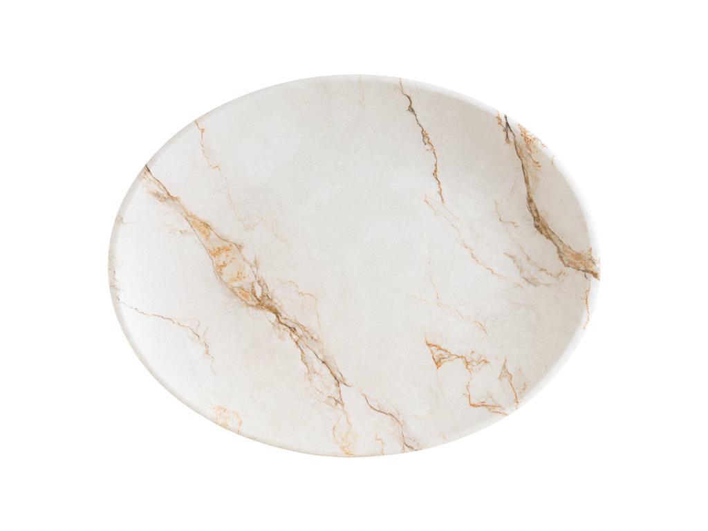 Granix ovalni krožnik Moove / 31x24cm / 6kos