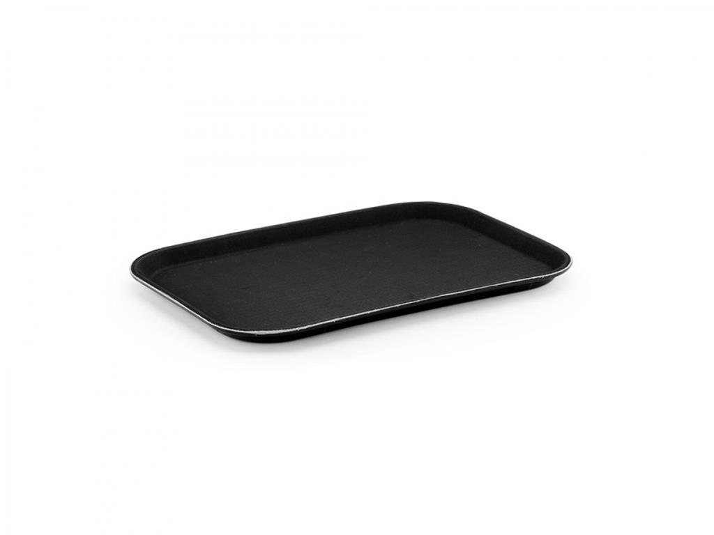 Samopostrežni pladenj / 40x30cm / črn / nedrseč