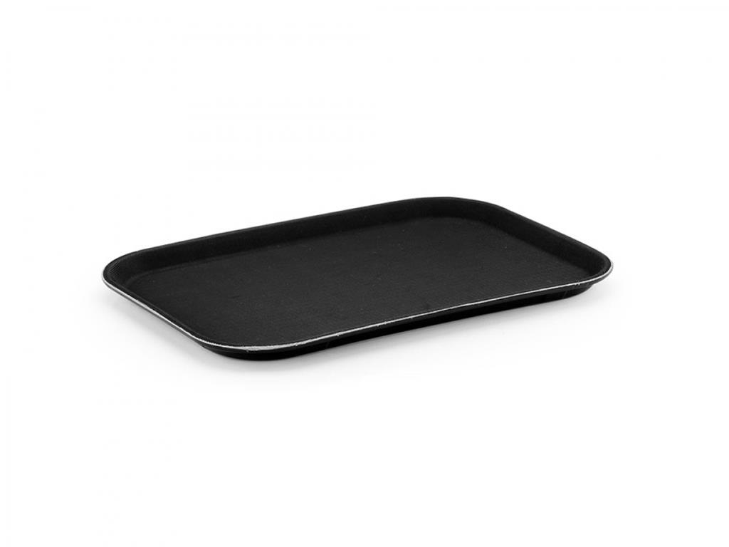 Samopostrežni pladenj / 65x45cm / črn / nedrseč