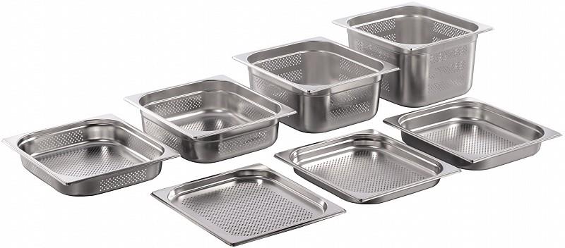 Gastronorm posoda / 1/1 / 65mm / 9l / perforirana