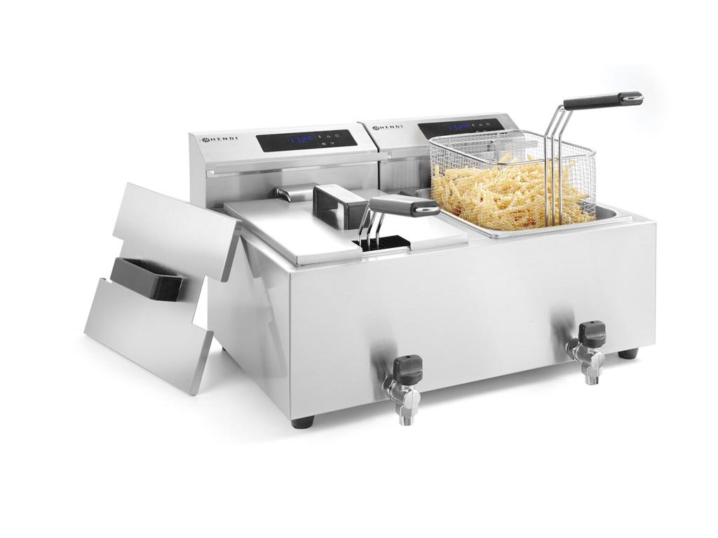 Friteza / 2x8l / 2x3500W / Profi line / s pipico
