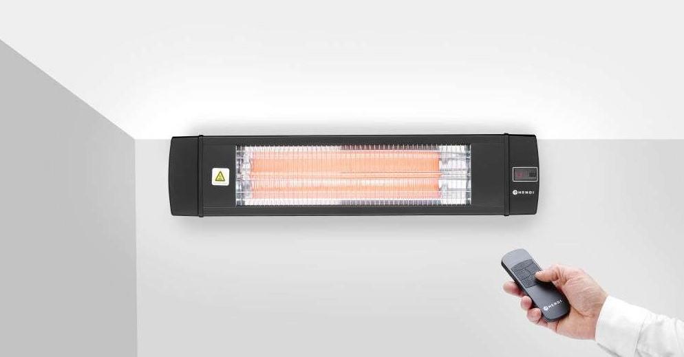 Zunanji grelec za terase in vrtove / 2500W / do 32m2