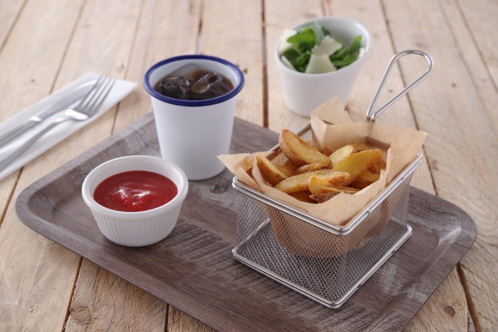 Servirna košarica za fritezo / 10x8cm