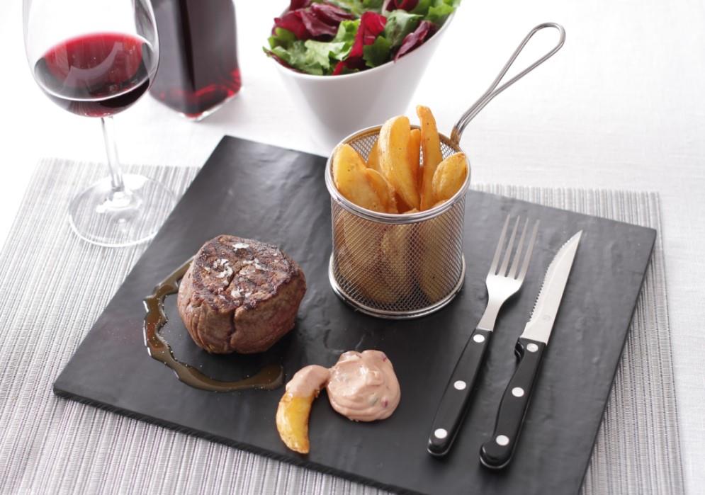 Servirna košarica za fritezo / 9x9cm