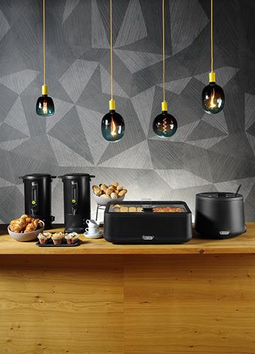 Električna chafing grelna posoda za serviranje / 700W / 4L