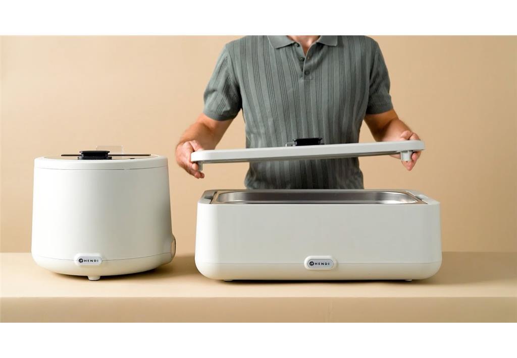 Električna chafing grelna posoda za serviranje / 700W / 4L