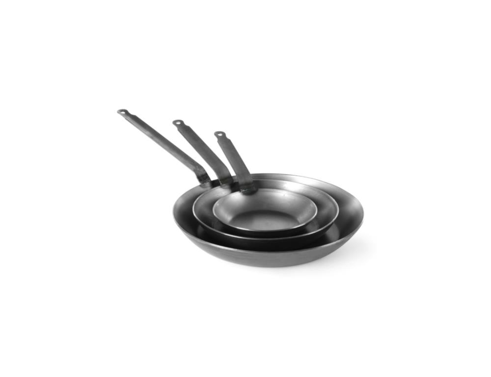 Jeklena ponev / 28cm / 3mm / indukcija