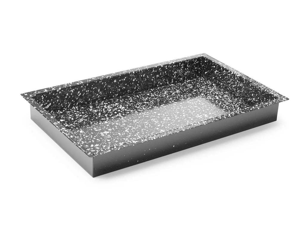 Pekač za konvektomat pečico / GN 1/1 / 60mm / granit-emajl