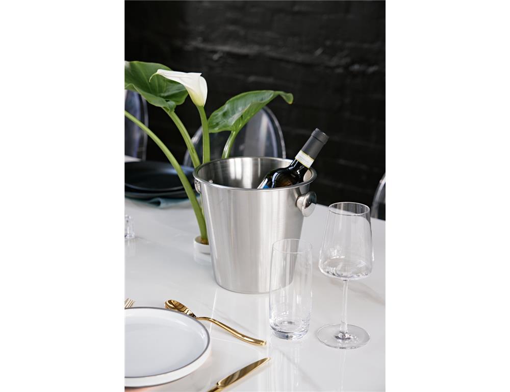 Posoda za led in steklenice / 22cm / nerjaveče jeklo