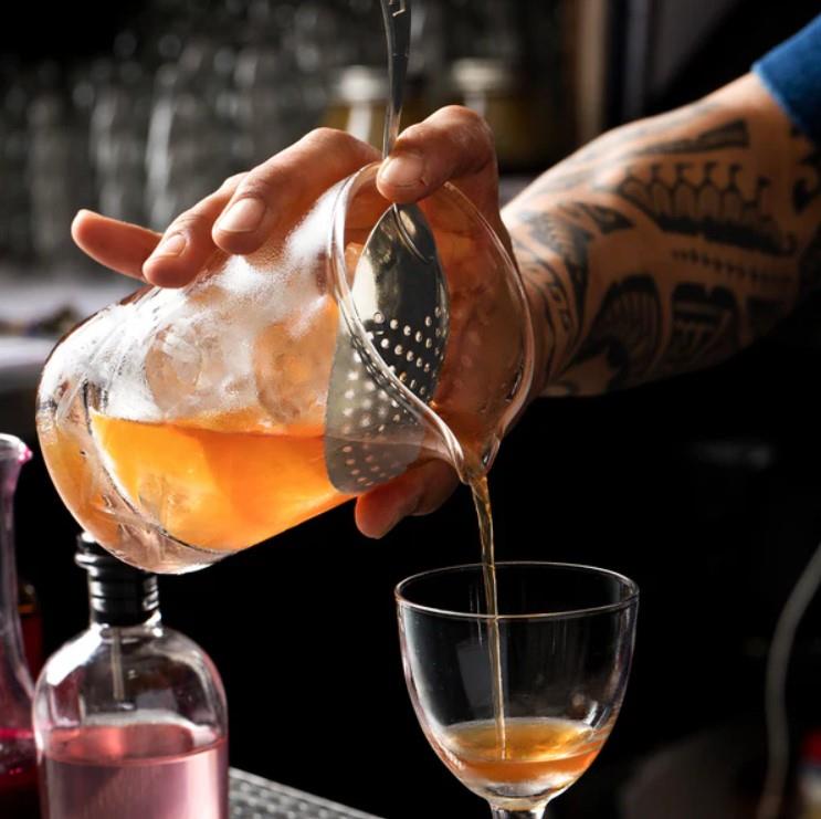 Barsko cedilo za shaker / Julep / 16x8cm