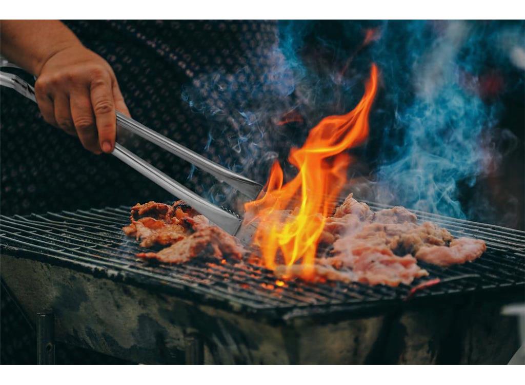 Prijemalka za peko na žaru / 46cm