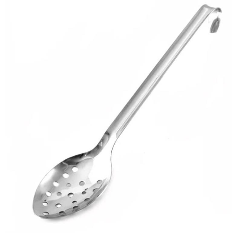 Servirna žlica / 40cm / perforirana