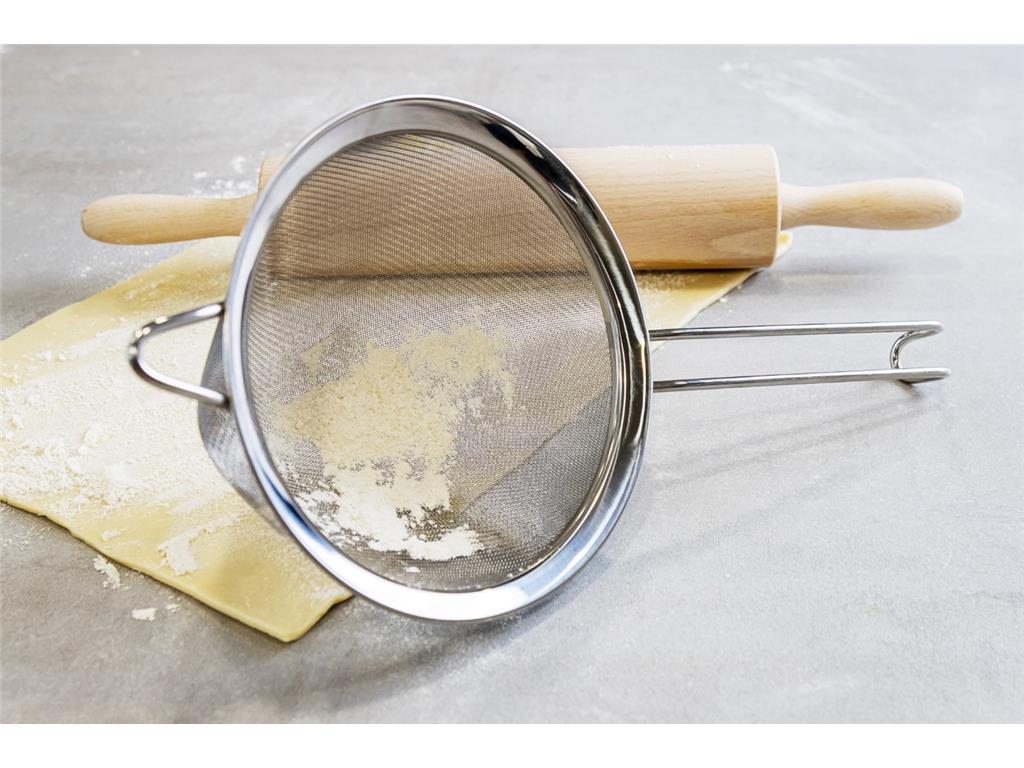 Konusno cedilo / enojno / fina mreža / 16cm