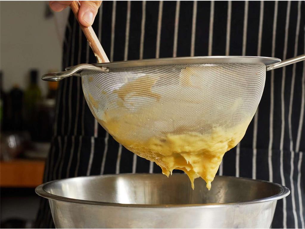 Okroglo cedilo / enojno / fina mreža / 22cm