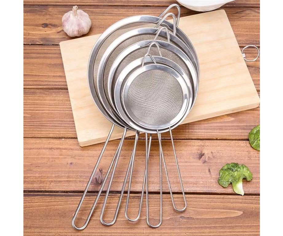 Okroglo cedilo / enojno / fina mreža / 22cm