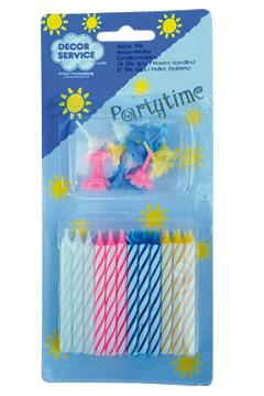 Sveče za torto / 24kos