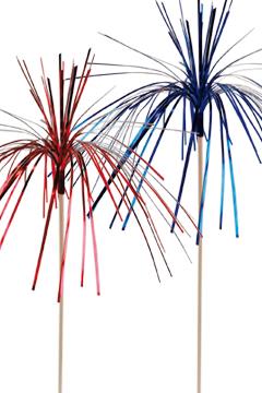 Nabodala bleščeče palme / 23cm / 144kos