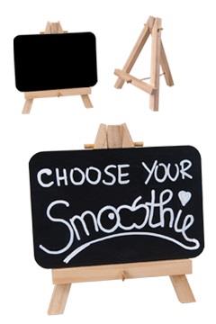 Namizno stojalo S tablo / 17cm / 2kos