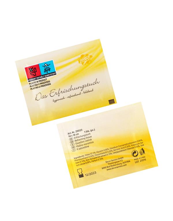 Vlažilni robčki / 18x14cm / 250kos