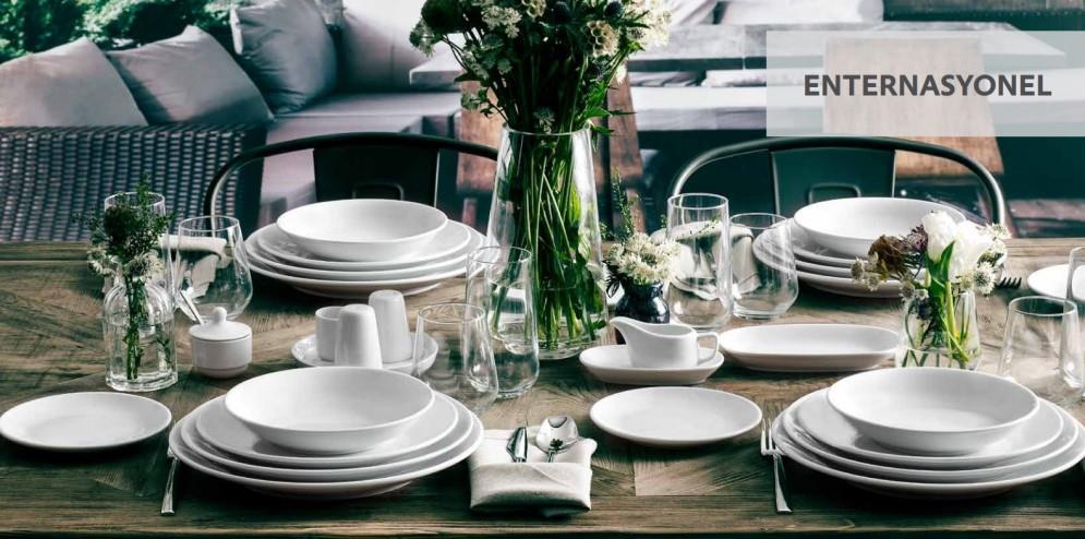 Delta plitki krožnik / 25cm / 1kos / Enternasyonel