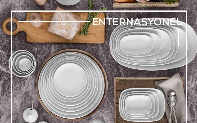 Delta plitki krožnik / 25cm / 1kos / Enternasyonel