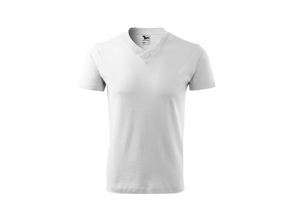 Majica bela v-izrez / M