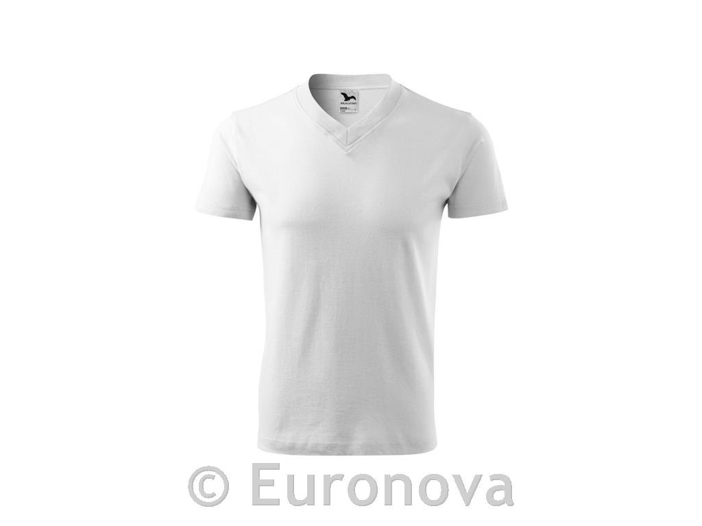 Majica bela v-izrez / S