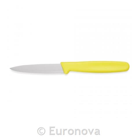 Nož za lupljenje / 8cm / rumen