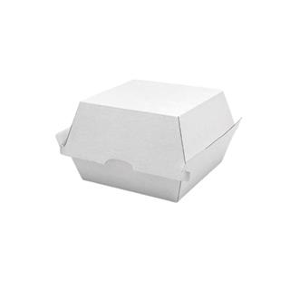 Embalaža za burgerje / XL / 11x11x8cm / bela / 50kos