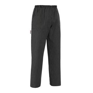 Kuharske hlače / Coulisse pockets / gessato / M